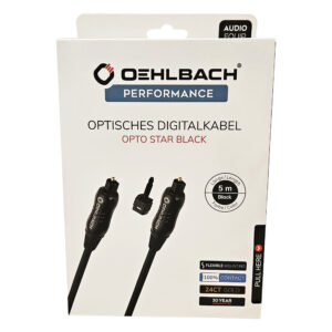 Oehlbach Perfomence Optisches Digitalkabel 5 Meter