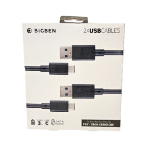 Big Ben 2x USB Kabel für PS5 / XBox