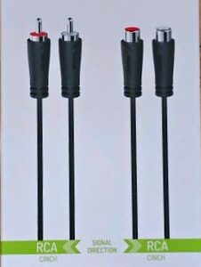Hama RCA Extension Cinchverlängerung