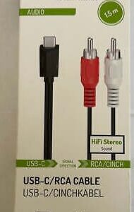 Hama USB-C RCA Kabel
