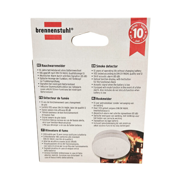 Brennstuhl Rauchwarnmelder – Bild 2