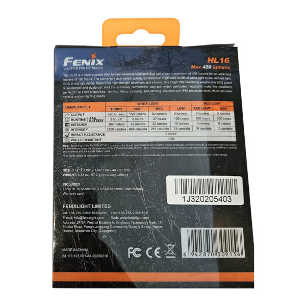 Femix HL16 Stirnlampe – Bild 2