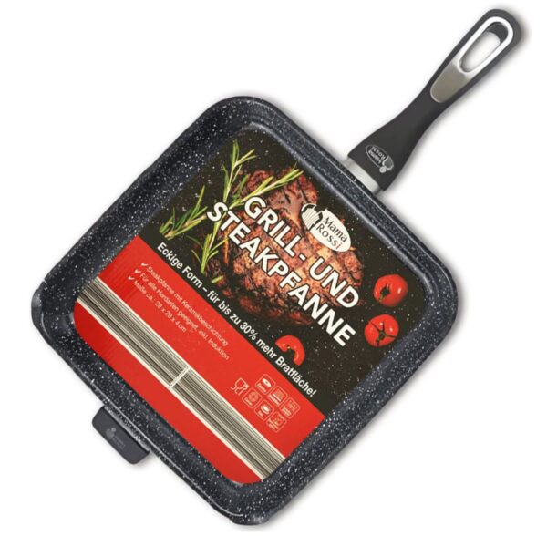 Mama Rossi Grill- und Steakpfanne 28x28x4 cm