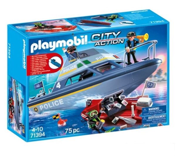 Playmobil City Action 71394 Polizeiboot