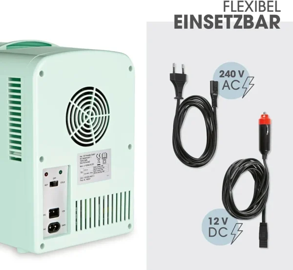 Gourmetmaxx Mini Kühlschrank 2in1 – Bild 3