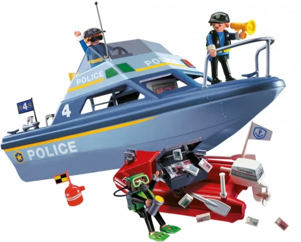 Playmobil City Action 71394 Polizeiboot – Bild 3