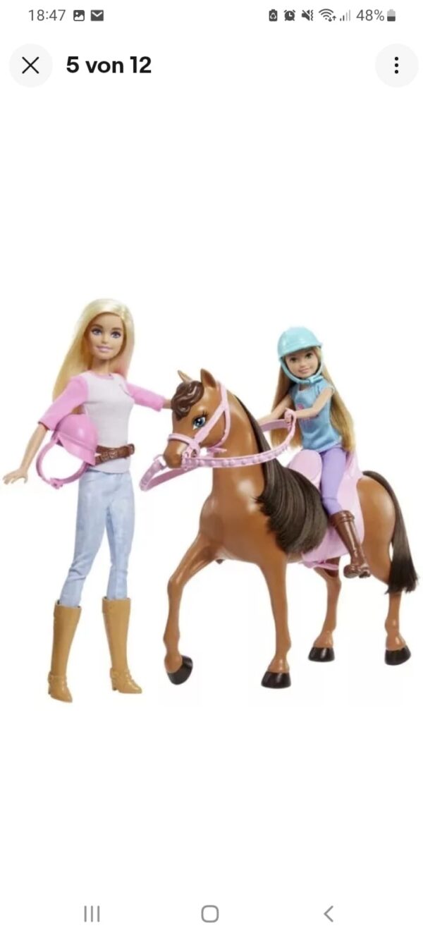 Barbie mit Pferd GXD65 – Bild 2